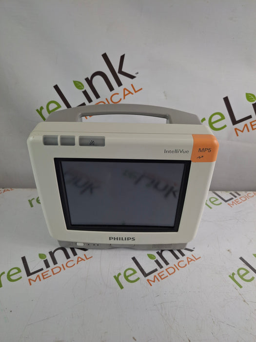 Philips IntelliVue MP5 SpO2, ECG, NIBP, IBP, Temp, CO2 Patient Monitor