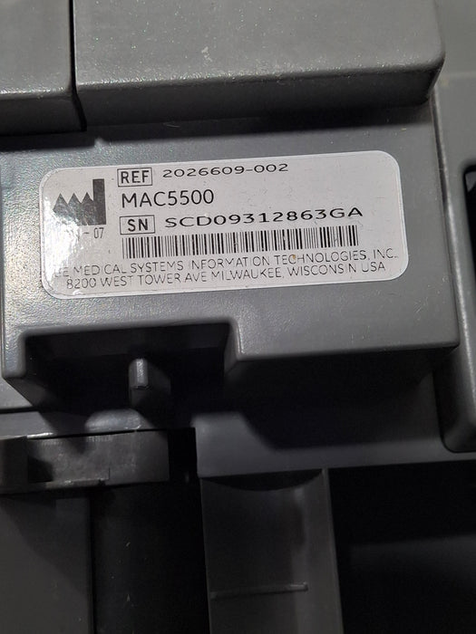 GE Healthcare GE Healthcare MAC 5500 ECG without CAM Module Cardiology reLink Online
