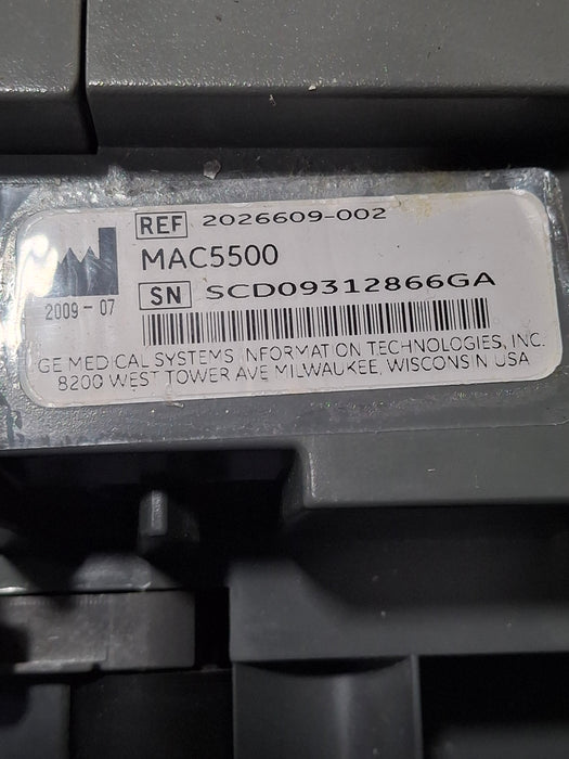 GE Healthcare MAC 5500 ECG without CAM Module