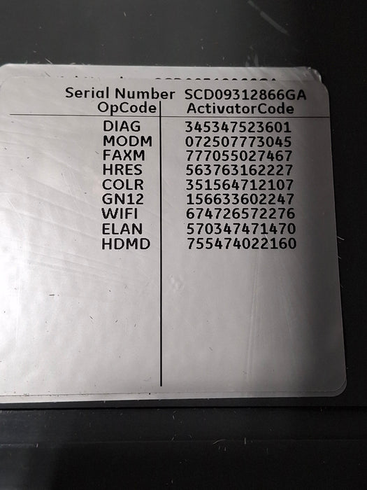 GE Healthcare MAC 5500 ECG without CAM Module