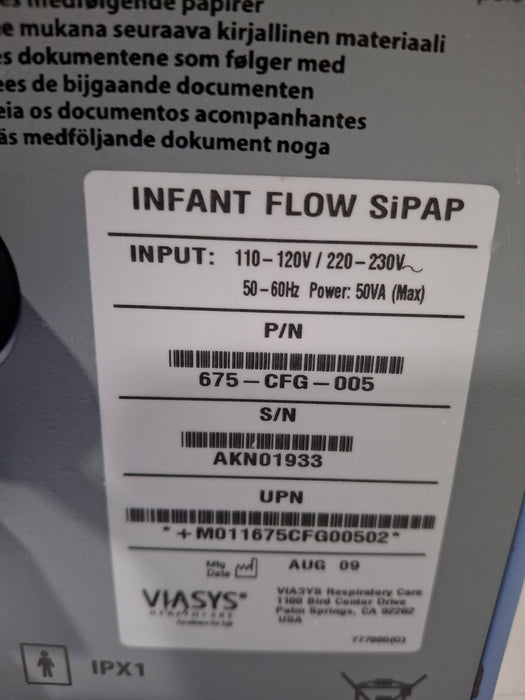 Viasys Healthcare Viasys Healthcare Infant Flow SiPAP Ventilator Respiratory reLink Online