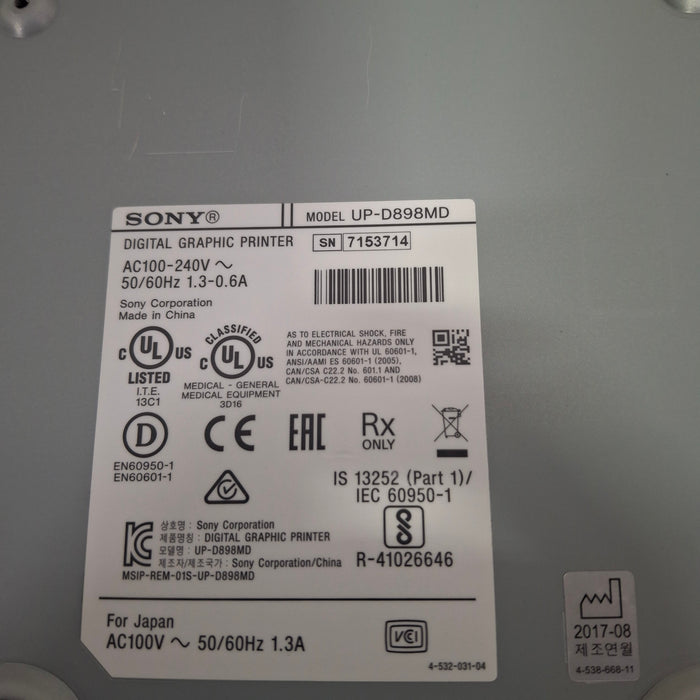 Sony UP-D898-MD Imager / Printer