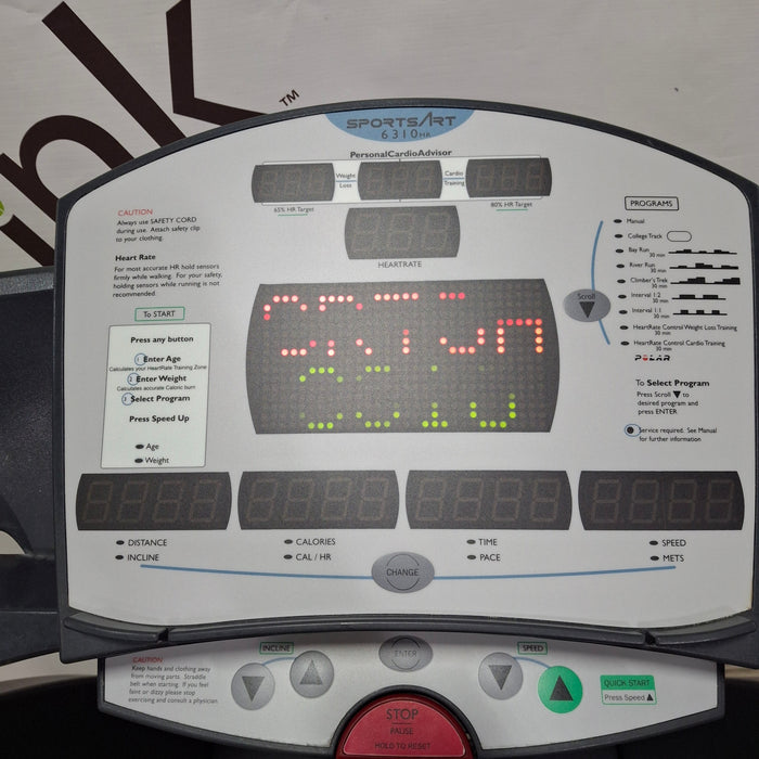 SportsArt 6310 Treadmill