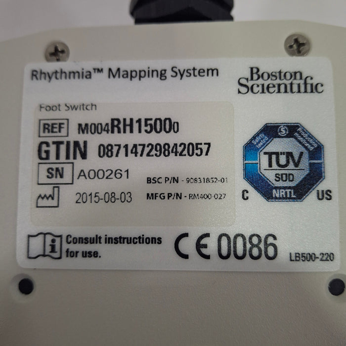 Boston Scientific 90831852-01 Rhythmia Foot Switch