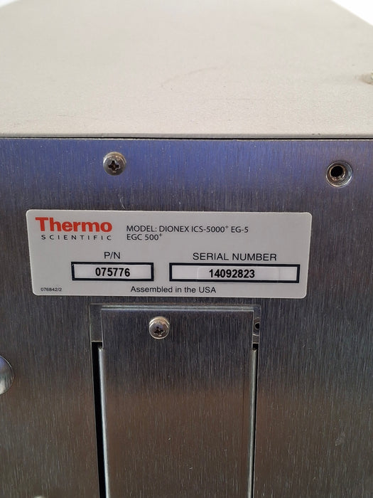 Thermo Scientific Dionex ICS-5000+ EG-5 Eluent Generator