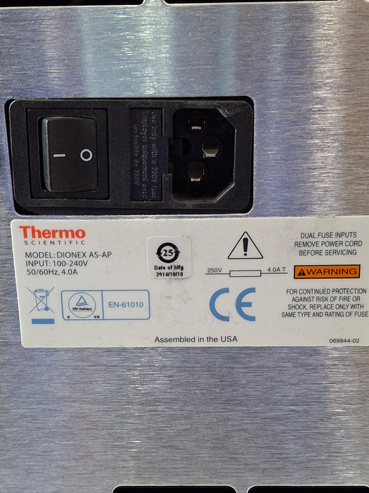 Dionex Dionex AS-AP Autosampler Research Lab reLink Online