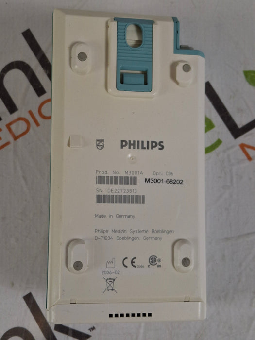 Philips M3001A-C06 Fast SpO2, NIBP, ECG, Temp, IBP MMS Module
