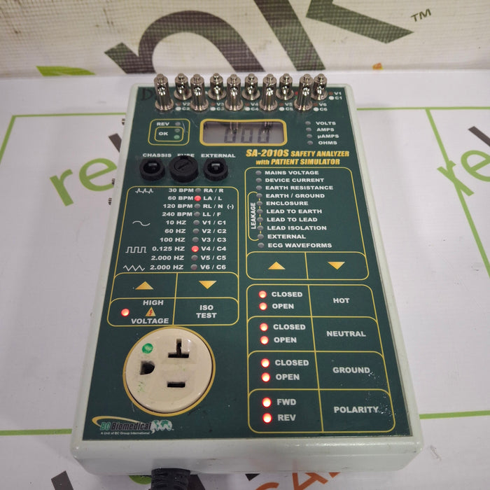 BC Biomedical SA-2010 Safety Analyzer