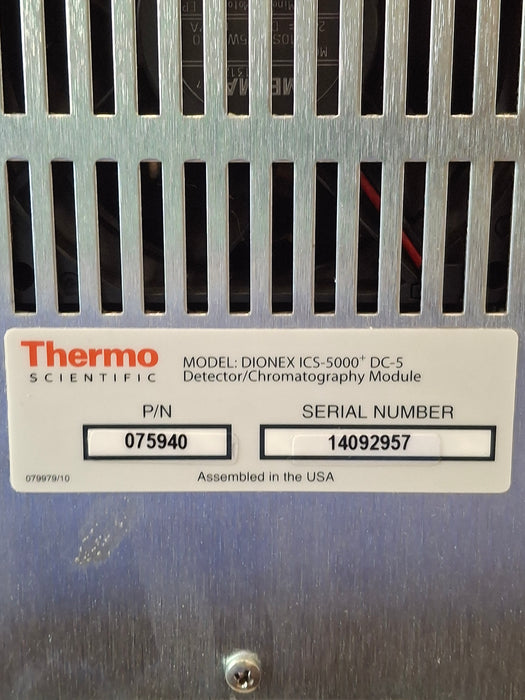 Thermo Scientific Dionex ICS-5000+ DC-5 Detector