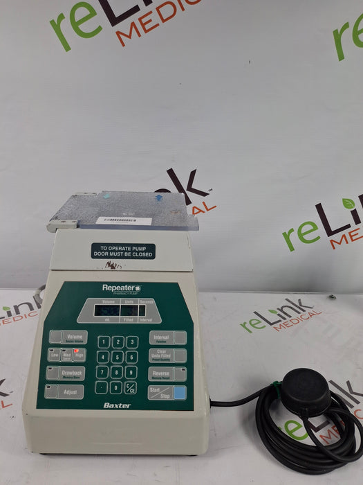 Baxa Corporation Repeater Pump Peristaltic Fluid Transfer