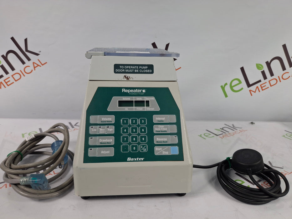 Baxa Corporation Repeater Pump Peristaltic Fluid Transfer