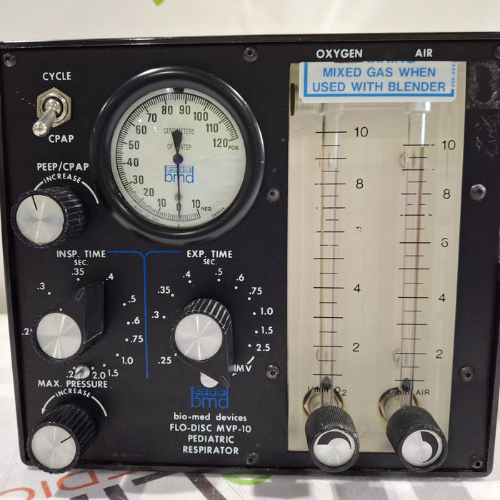 Bio-Med Devices MVP-10 Ventilator