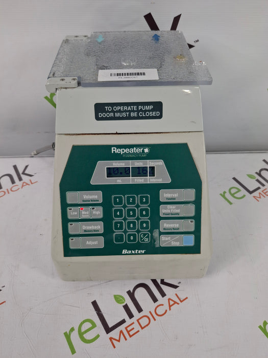 Baxa Corporation Repeater Pump Peristaltic Fluid Transfer
