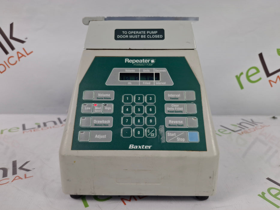 Baxa Corporation Repeater Pump Peristaltic Fluid Transfer