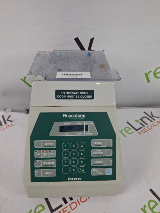 Baxa Corporation Repeater Pump Peristaltic Fluid Transfer