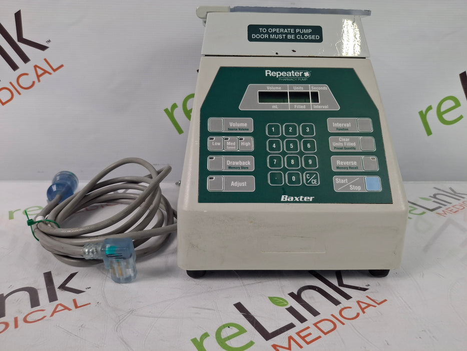 Baxa Corporation Repeater Pump Peristaltic Fluid Transfer