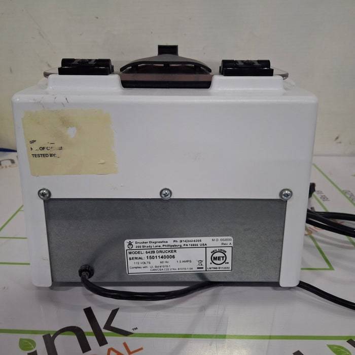 Drucker Diagnostics 642B Centrifuge