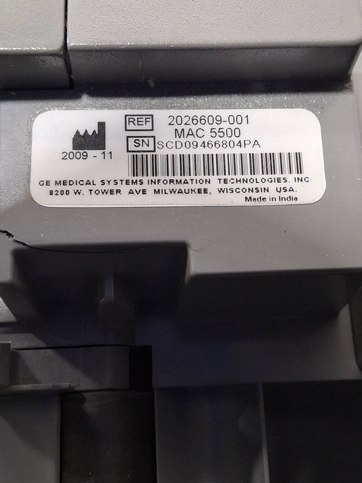 GE Healthcare MAC 5500 ECG without CAM Module