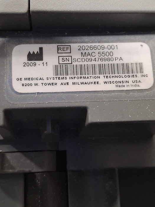GE Healthcare GE Healthcare MAC 5500 ECG without CAM Module Cardiology reLink Online