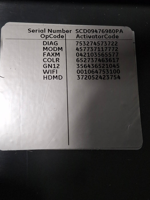 GE Healthcare GE Healthcare MAC 5500 ECG without CAM Module Cardiology reLink Online