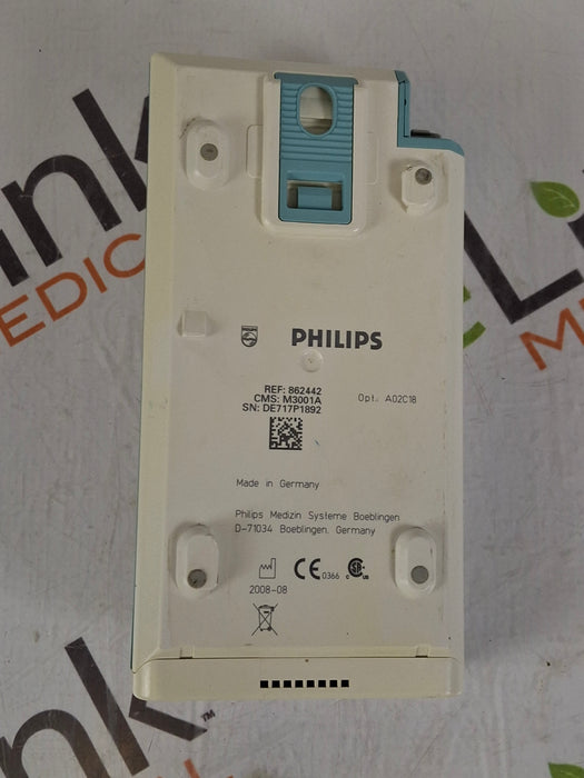 Philips Philips M3001A-A02C18 OxiMax SpO2, NIBP, 12 lead ECG, Temp, IBP MMS Module Patient Monitors reLink Online