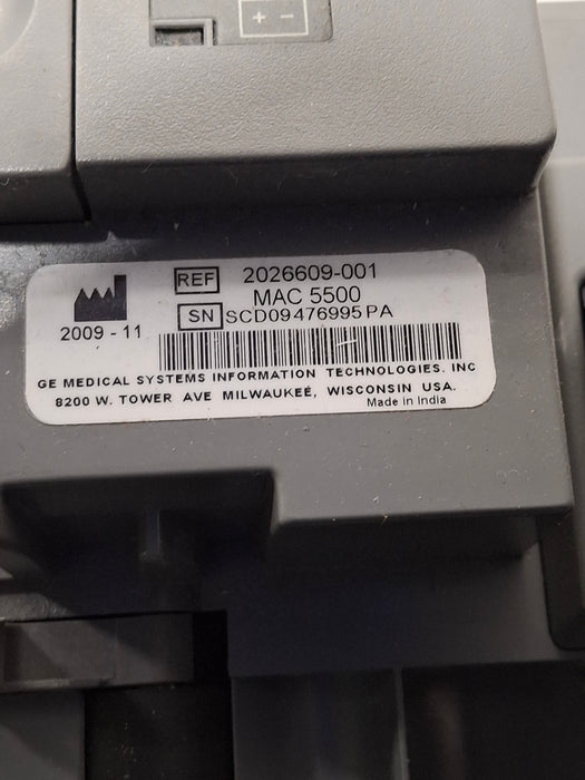 GE Healthcare GE Healthcare MAC 5500 ECG without CAM Module Cardiology reLink Online