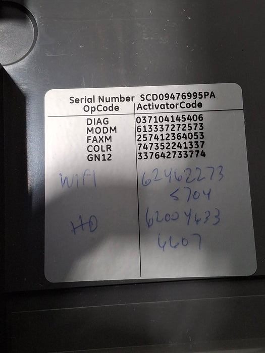 GE Healthcare GE Healthcare MAC 5500 ECG without CAM Module Cardiology reLink Online