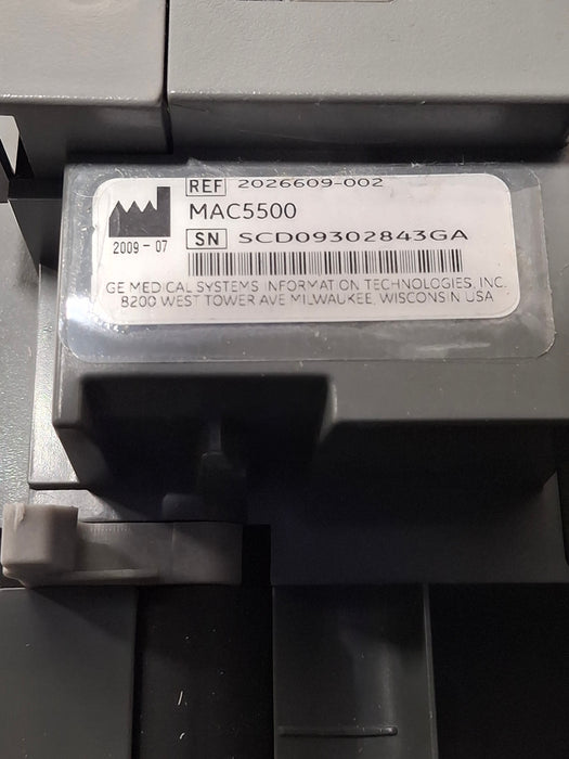 GE Healthcare MAC 5500 ECG without CAM Module