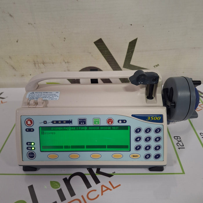 Smiths Medical Medfusion 3500 Version 4 Syringe Infusion Pump