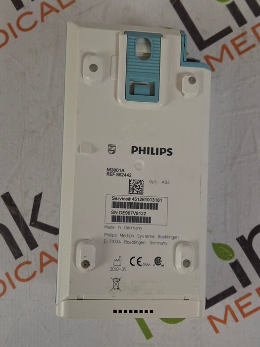 Philips M3001A-A04 OxiMax SpO2, NIBP, ECG MMS Module