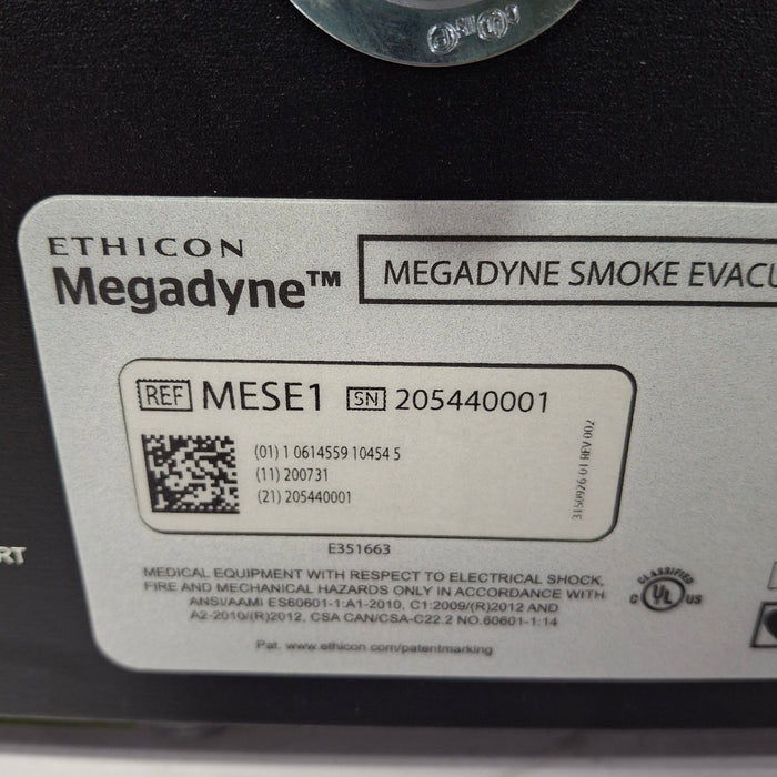 Ethicon Inc. Megadyne MESE1 Smoke Evacuator