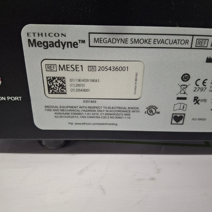 Ethicon Inc. Megadyne MESE1 Smoke Evacuator