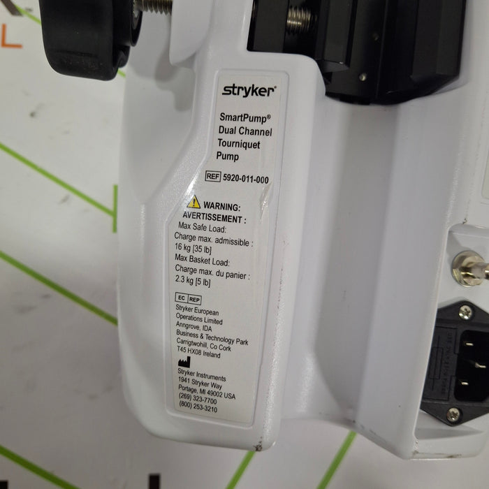 Stryker SmartPump Dual Channel Tourniquet