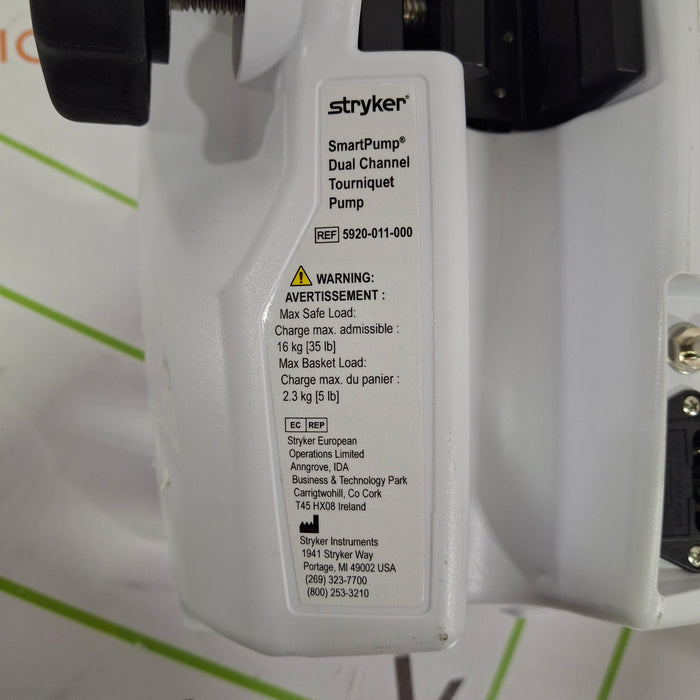 Stryker SmartPump Dual Channel Tourniquet