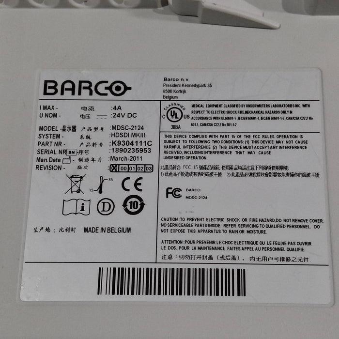 Barco MDSC-2124 Monitor