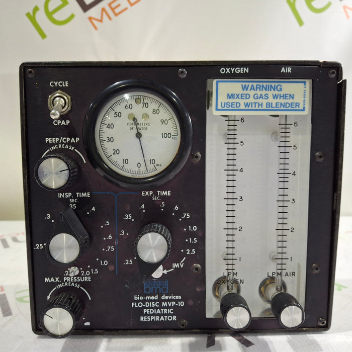 Bio-Med Devices MVP-10 Ventilator