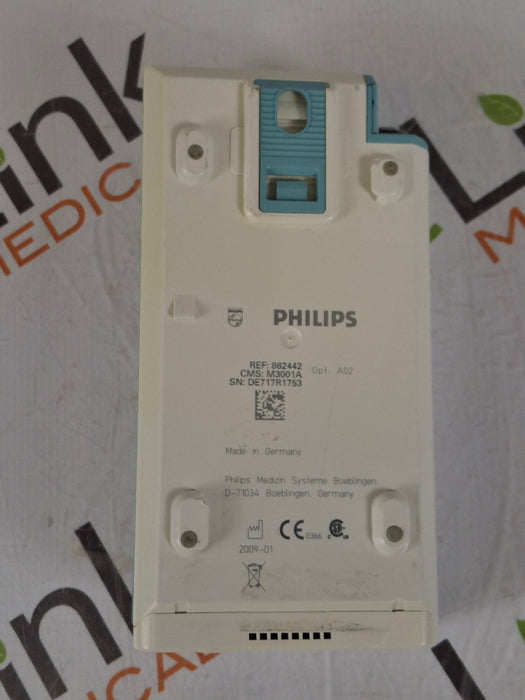 Philips M3001A-A02 OxiMax SpO2, NIBP, ECG MMS Module