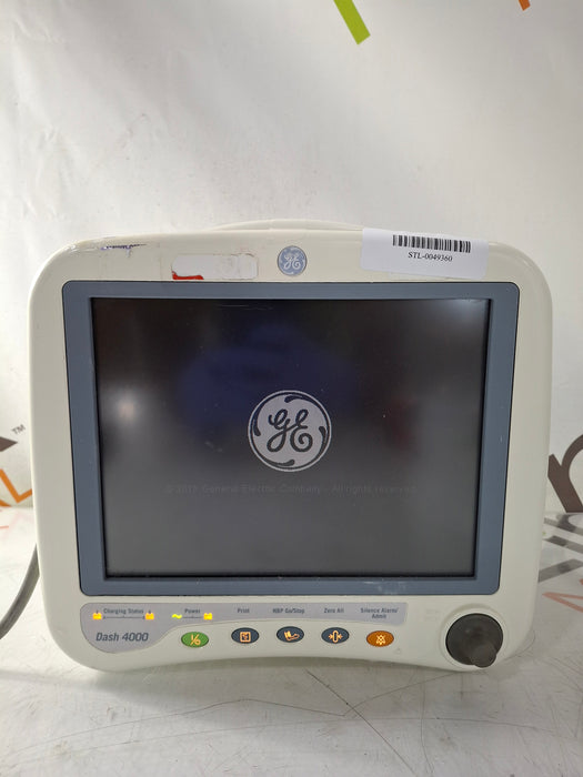GE Healthcare Dash 4000 - GE/Nellcor SpO2 Patient Monitor