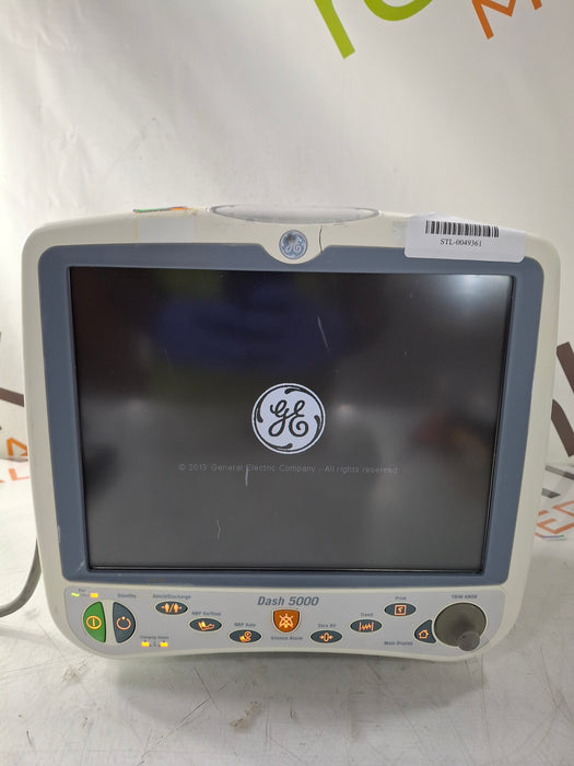 GE Healthcare Dash 5000 - Masimo SpO2 Patient Monitor