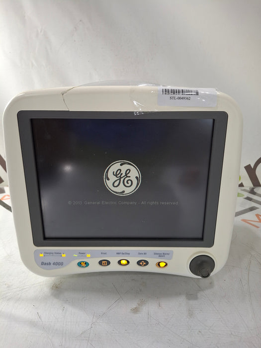 GE Healthcare Dash 4000 - Masimo SpO2 Patient Monitor