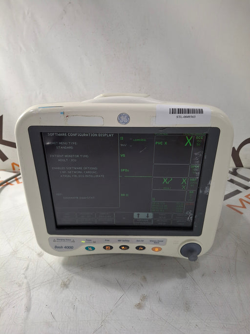 GE Healthcare GE Healthcare Dash 4000 - GE/Nellcor SpO2 Patient Monitor Patient Monitors reLink Online