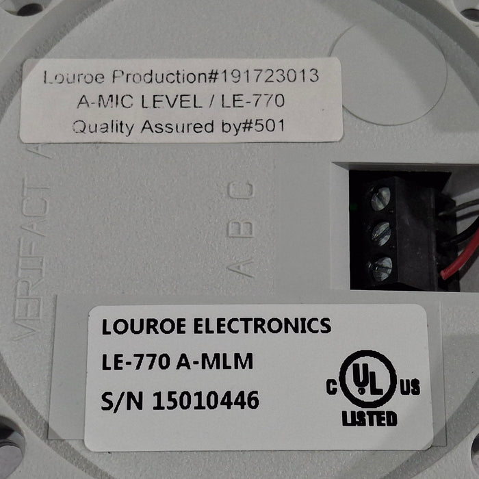 Louroe Electronics LE-770 Microphone