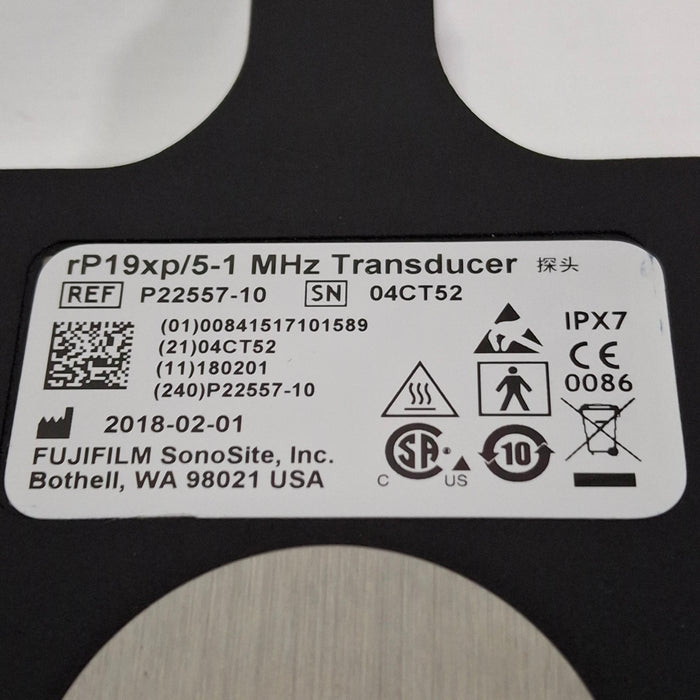 Fujifilm P22557-10 rP19xp/5-1 MHz Transducer