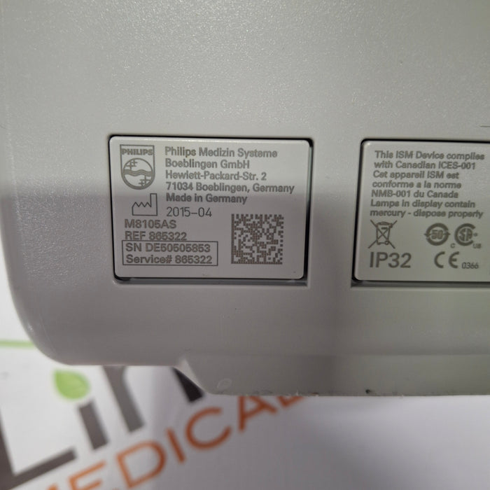 Philips Philips IntelliVue MP5SC Fast SpO2, NIBP Spot Check Monitor Patient Monitors reLink Online