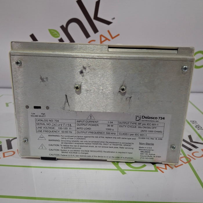 MD Holdings Delasco 734 Electrosurgical Unit