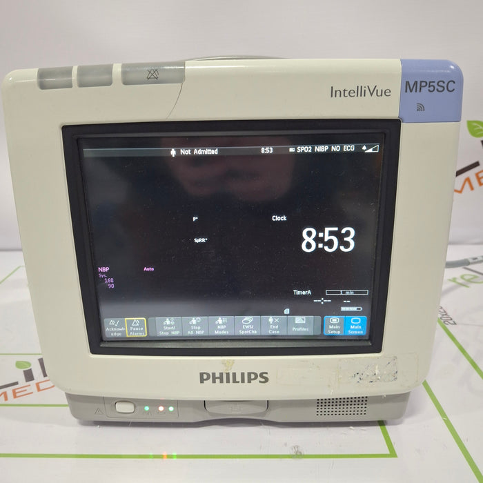 Philips IntelliVue MP5SC Fast SpO2, NIBP Spot Check Monitor
