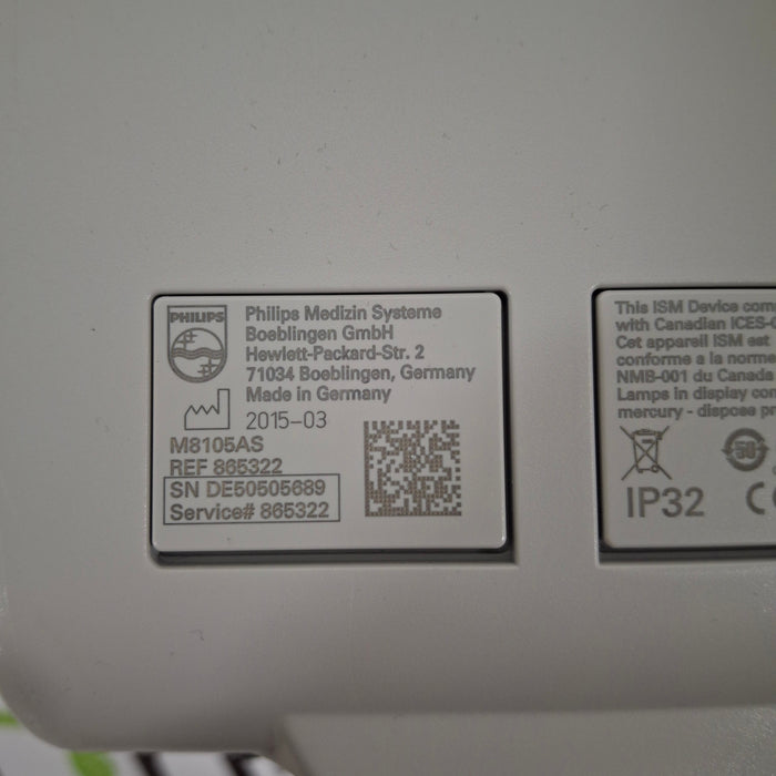 Philips IntelliVue MP5SC Fast SpO2, NIBP Spot Check Monitor