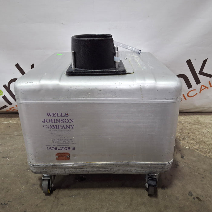 Wells Johnson Aspirator III Suction Pump
