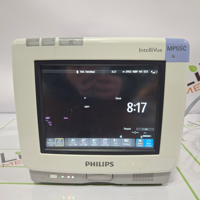 Philips IntelliVue MP5SC Fast SpO2, NIBP Spot Check Monitor