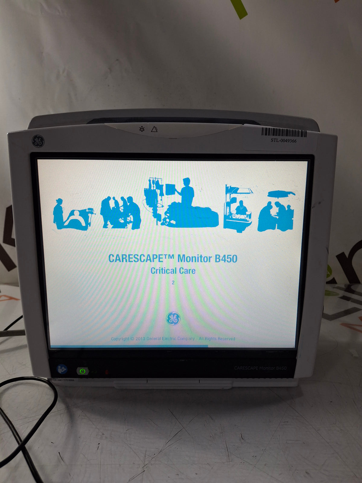 GE Healthcare Carescape B450 Critical Care Patient Monitor